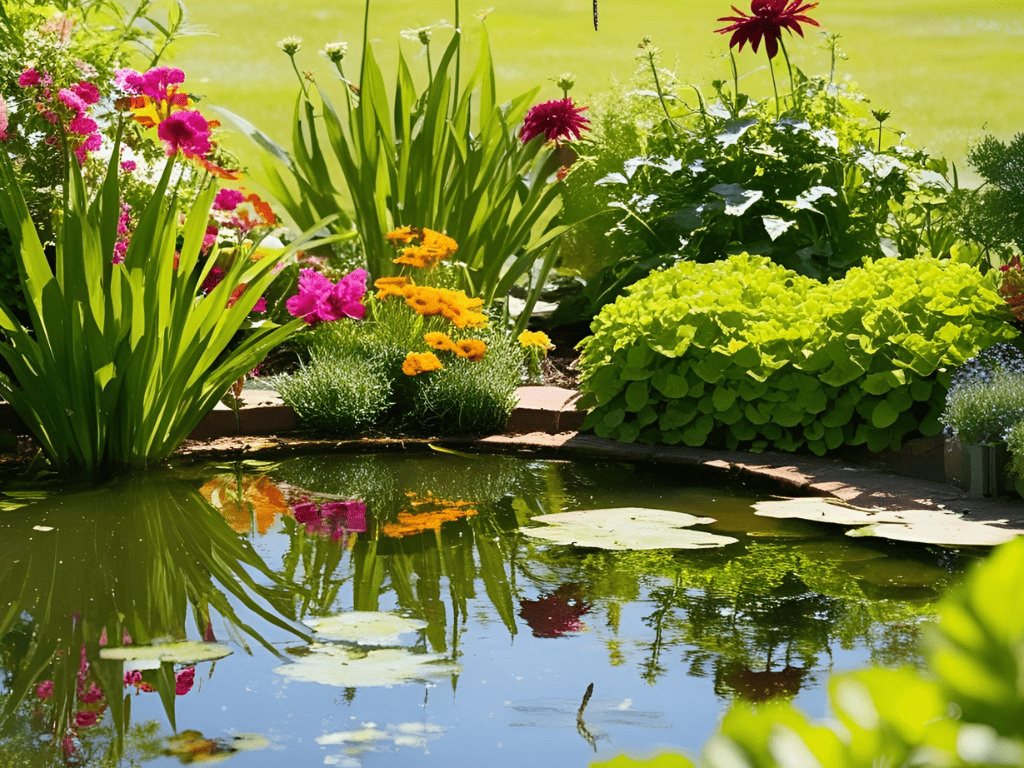 Pond Thriving as Spring Turns to Summer
