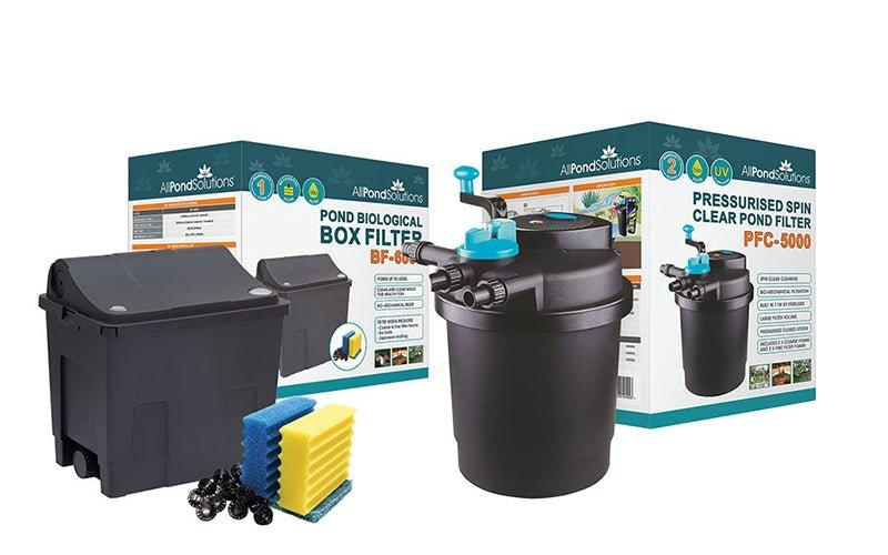 Pond filters essential for clear healthy ponds - AllPondSolutions
