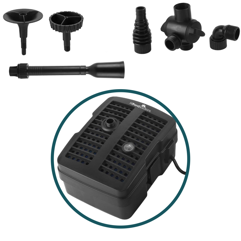 AllPondSolutions 1000L/H All In One Pond Pump Filter UV CUP-305