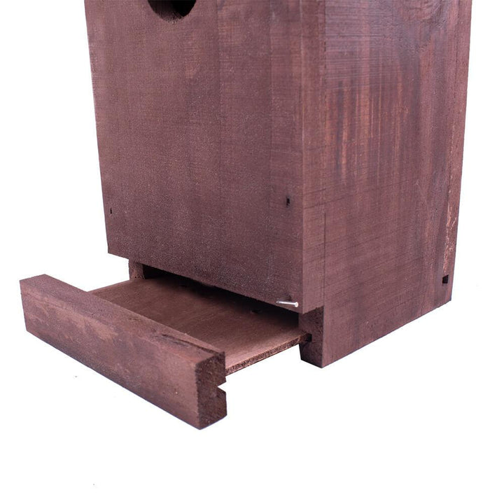 AllPetSolutions Simple Wooden Bird Nest Box - AllPondSolutions