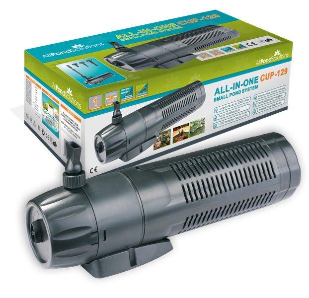 AllPondSolutions 1000L H All In One Pond Pump Filter UV CUP 129