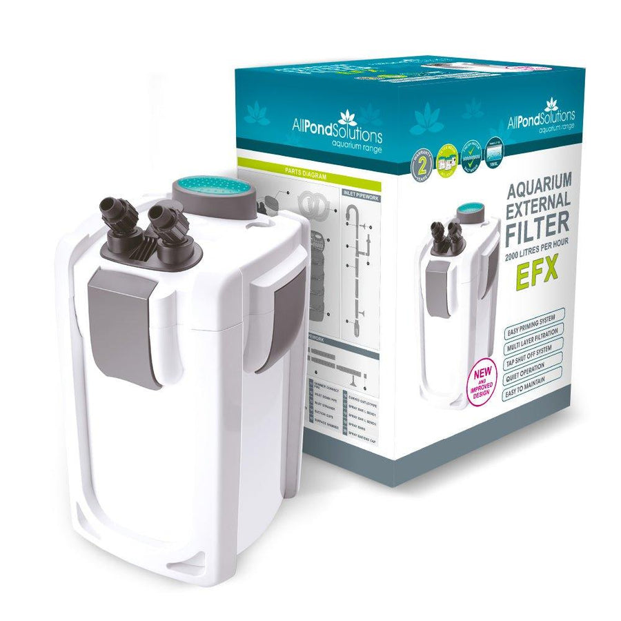 AllPondSolutions 2000L/H Aquarium External Filter EFX - AllPondSolutions