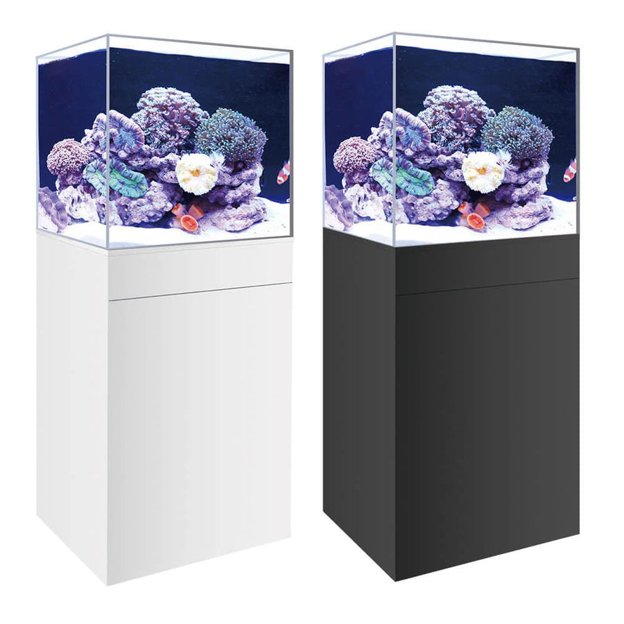 Marine Fish Tank & Cabinet Kit - White / Black 150L - 67cm - AllPondSolutions