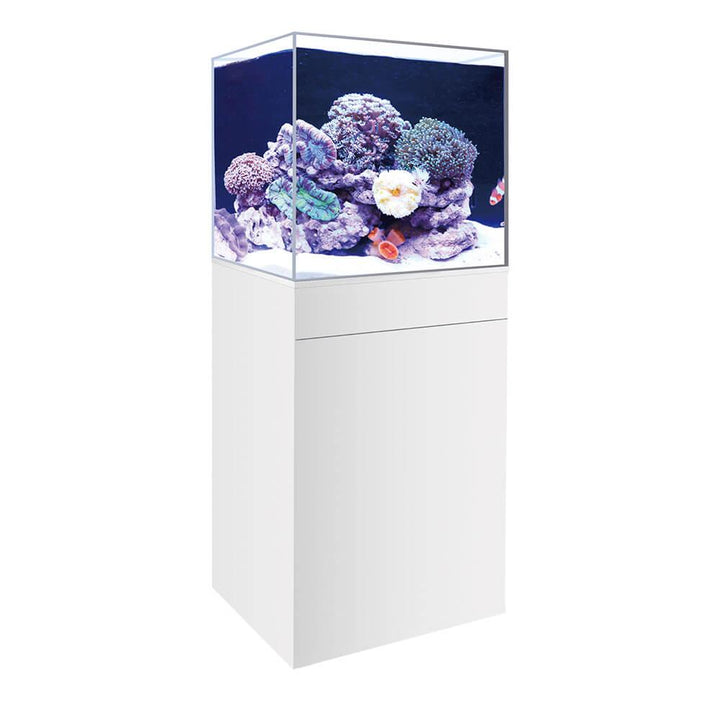Marine Fish Tank & Cabinet Kit - White / Black 150L - 67cm - AllPondSolutions