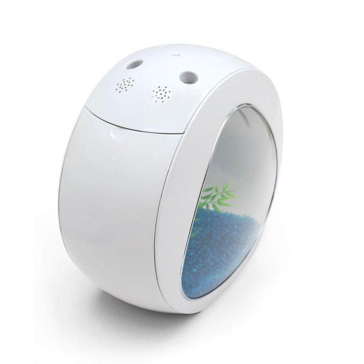 Nano Curve Acrylic Fish Tank 6L In White or Black - AllPondSolutions