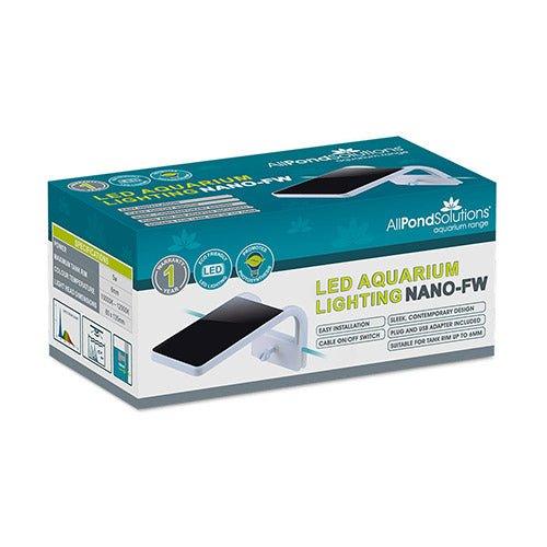 Small Aquarium LED Light 10000-12000K - AllPondSolutions