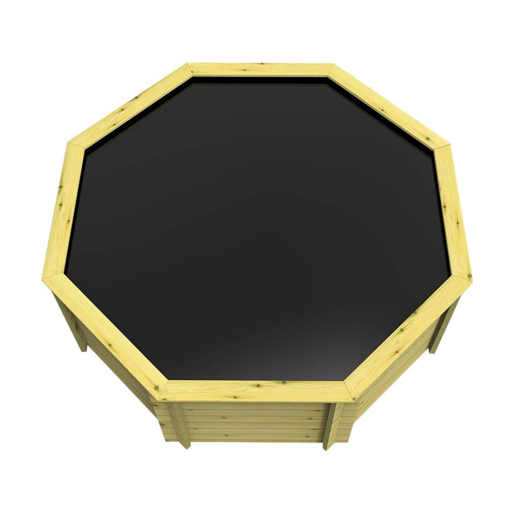 The Garden Timber Company Wooden Koi Pond – 12ft Octagonal - AllPondSolutions