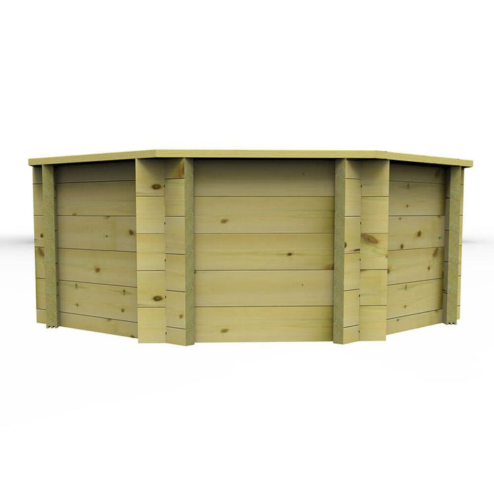 The Garden Timber Company Wooden Pond ‚Äì 6ft Octagonal - AllPondSolutions