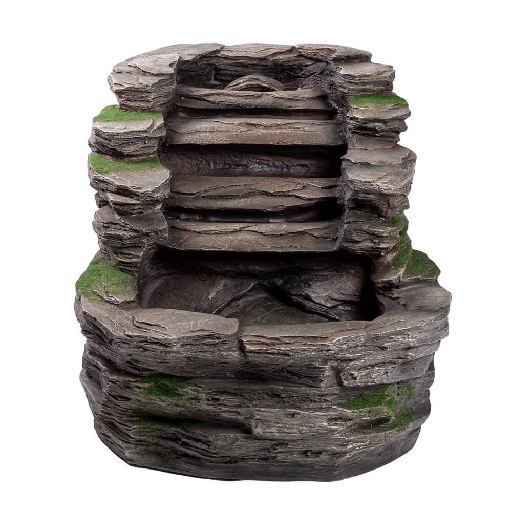 Waterfall Water Feature with LED Light - AllPondSolutions
