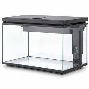 AllPondSolutions APS-30 Black 30L ultra clear glass aquarium fish tank