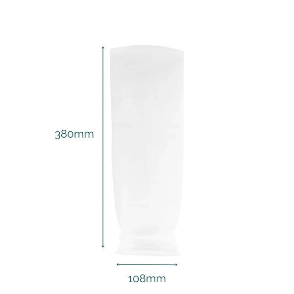 Nylon Mesh 400 Micron Filter Sock 4" x 15" & 19" Length