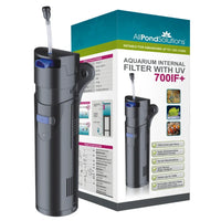 AllPondSolutions 700IF+ aquarium internal filter with 9W UV, 700 litres per hour