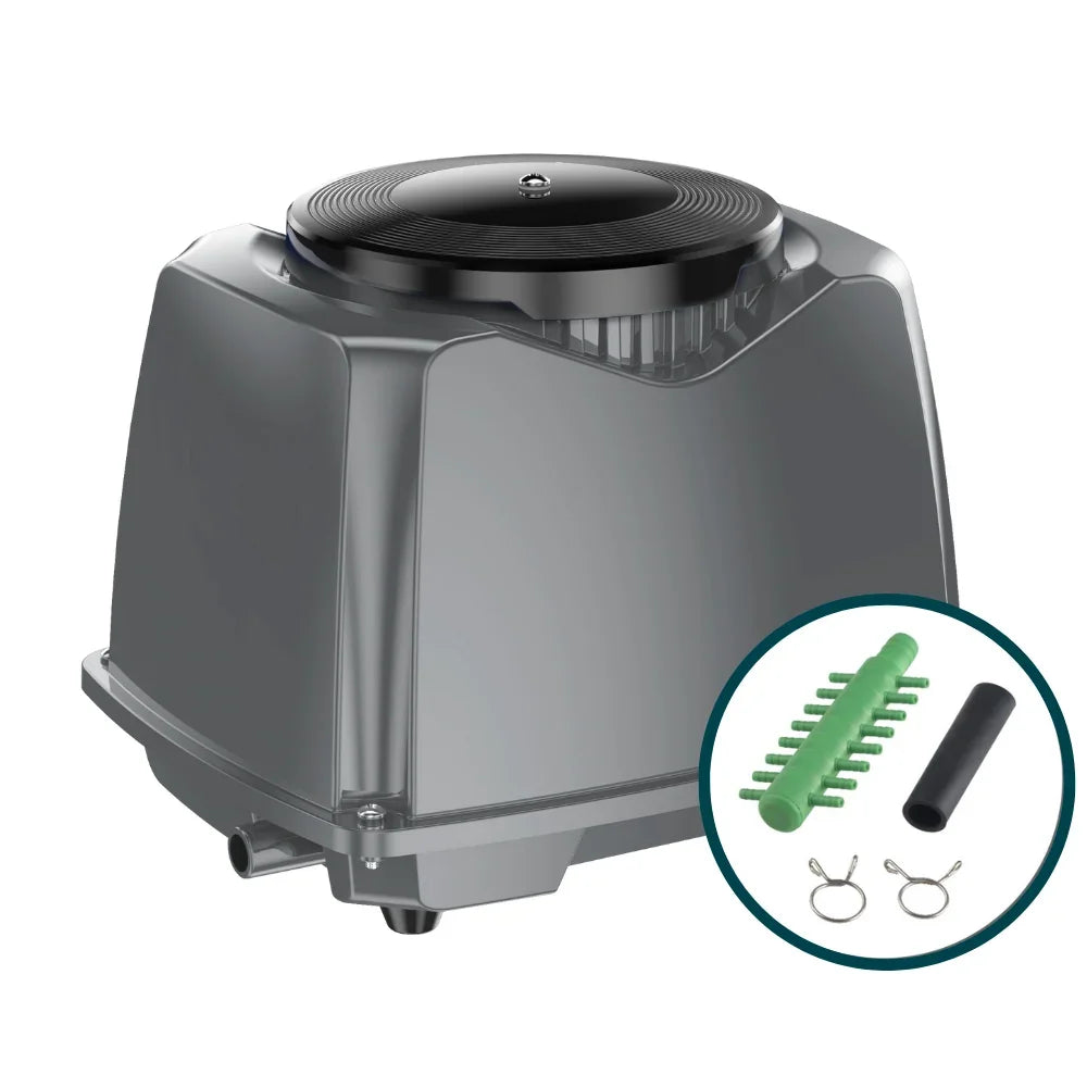 AllPondSolutions 120L/min outdoor pond air pump, 90W