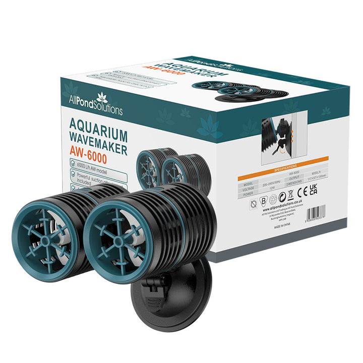 6000L/H Aquarium Wavemaker with Adjustable Powerhead