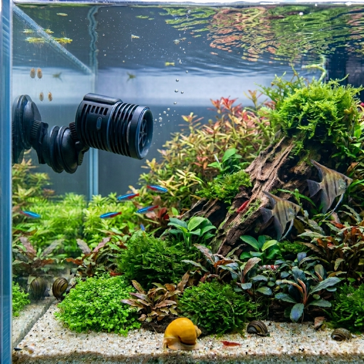 4000L/H Aquarium Wavemaker with Adjustable Powerhead