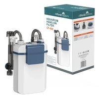 AllPondSolutions CF-600 hang-on aquarium filter with surface skimmer, 500 litres per hour