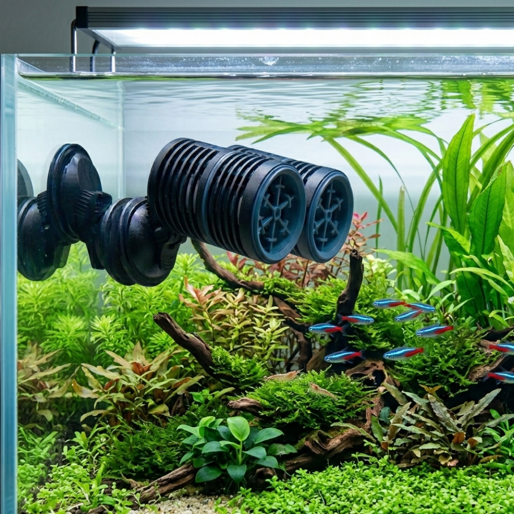 6000L/H Aquarium Wavemaker with Adjustable Powerhead