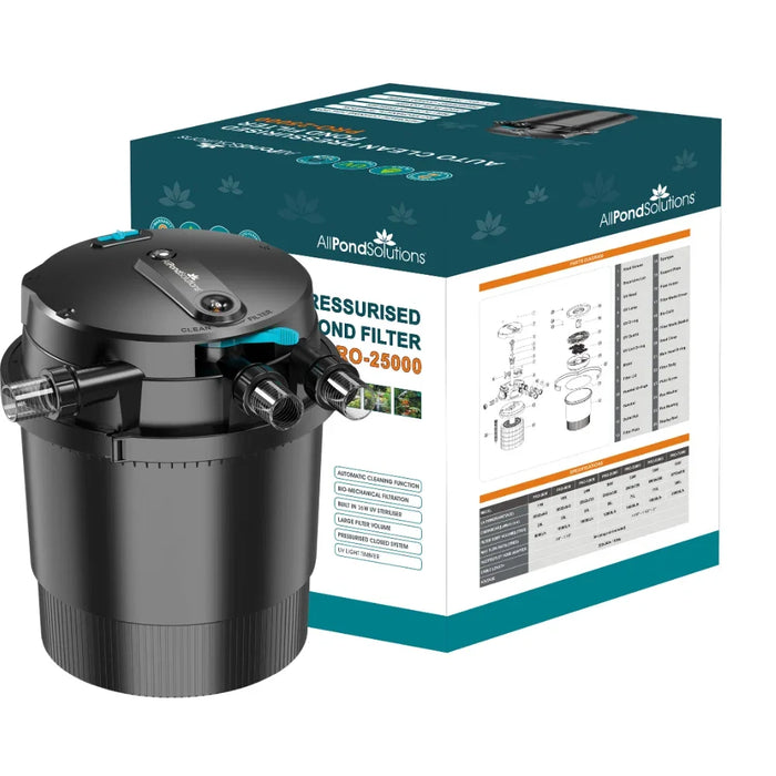 Auto Cleaning Pressurised Pond Filter - PRO-25000