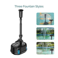 AllPondSolutions PPF-1500 ECO fountain pond pump, 1500 litres per hour