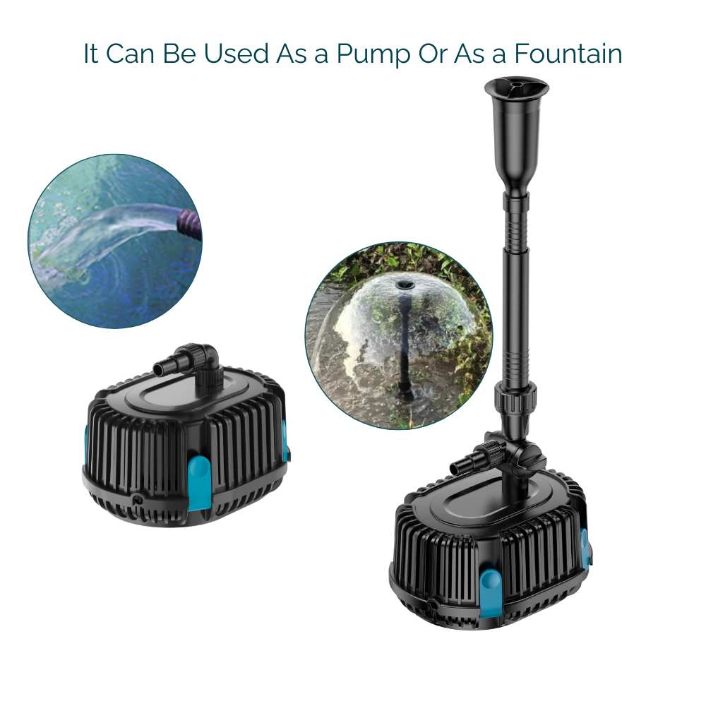 AllPondSolutions 2000L/H ECO Fountain Pond Pump PPF-2000