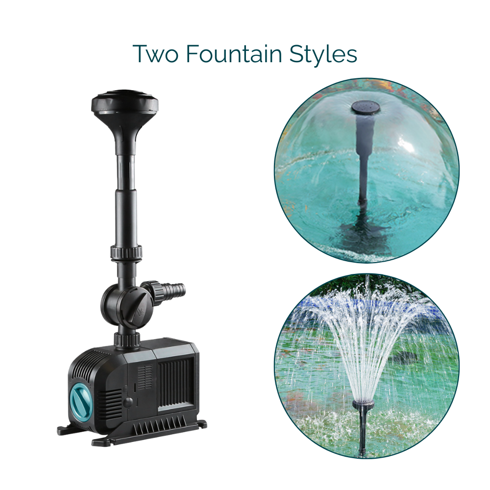 AllPondSolutions 5000L/H Fountain Pond Pump FPP-5500