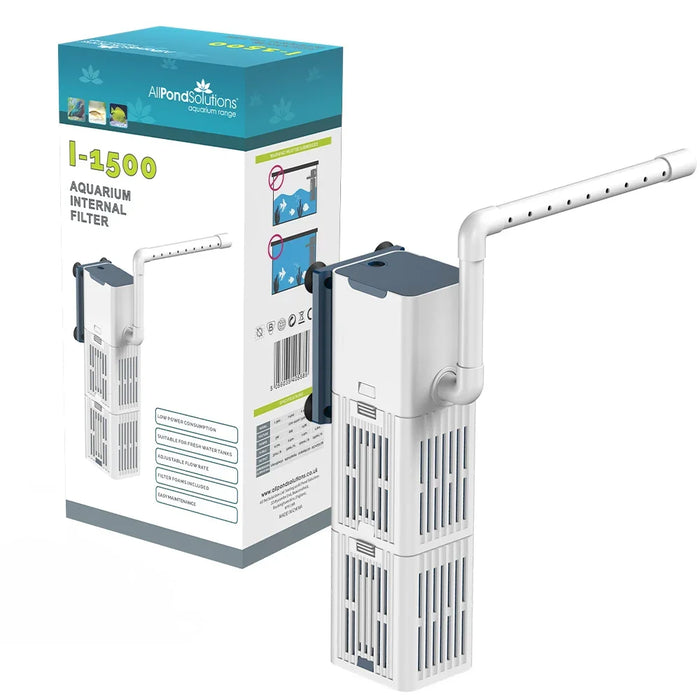 Internal Aquarium Filter with Strong Oxygenation – 370 to 1500 L/H