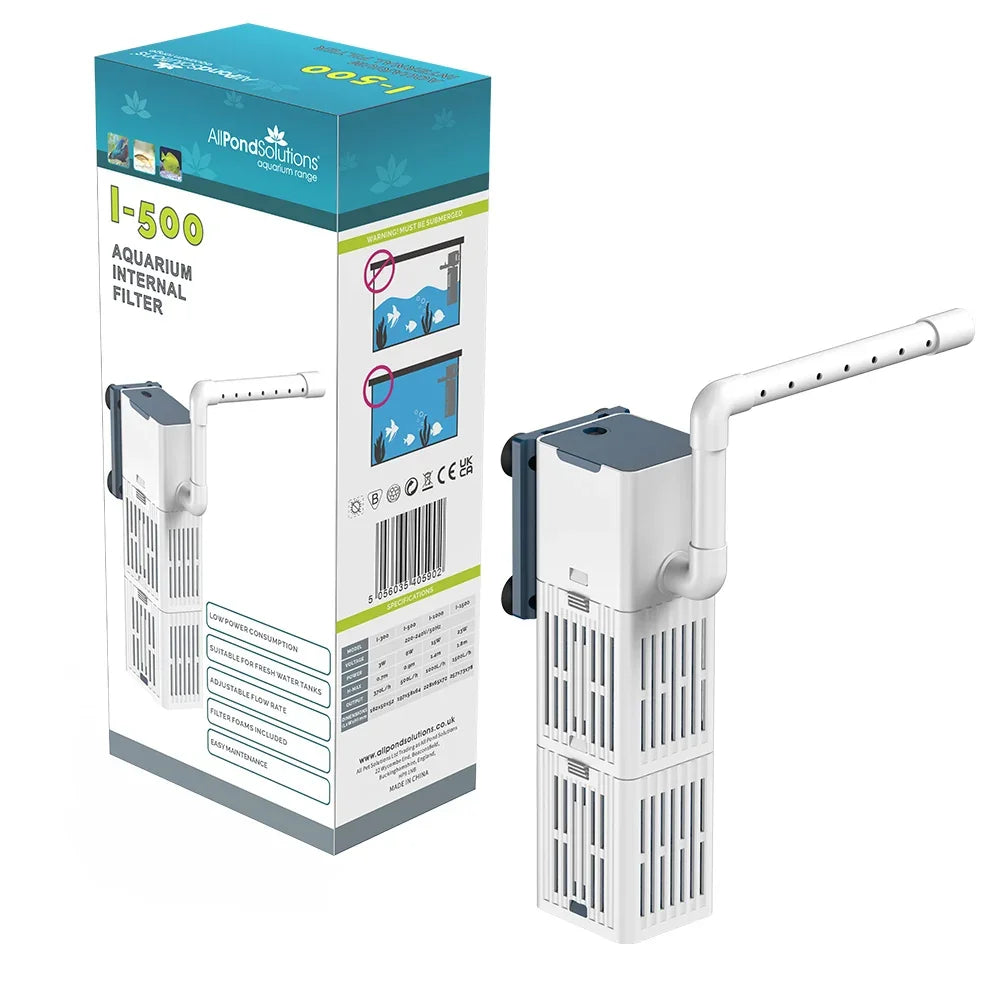 AllPondSolutions I-500 internal aquarium filter, 500 litres per hour