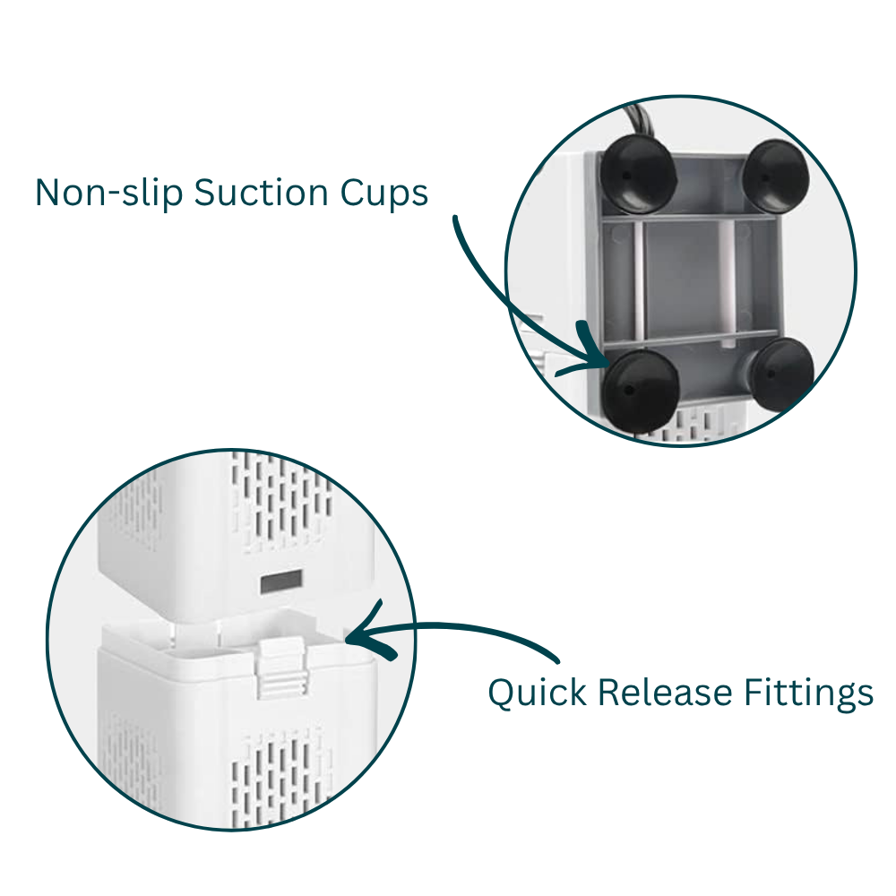 Internal Aquarium Filter 500L/H I-500 – Small Tank Filter with Strong Oxygenation