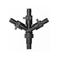 AllPondSolutions 4-way pond hose tap connector, 20mm