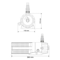 AllPondSolutions CUP-359 all-in-one pond pump, filter and UV steriliser
