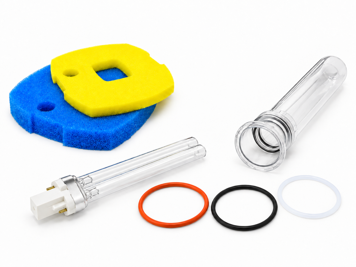 CUP-7000 Annual Service Kit - 11w Bulb, Quartz Sleeve, O-Rings & Foams