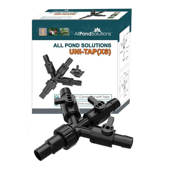 Replacement Uni Tap 4 Way Pond Hose Connection with Adaptor Taps 20mm