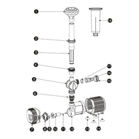 AllPondSolutions ECO-2300 fountain pond pump, 2300 litres per hour