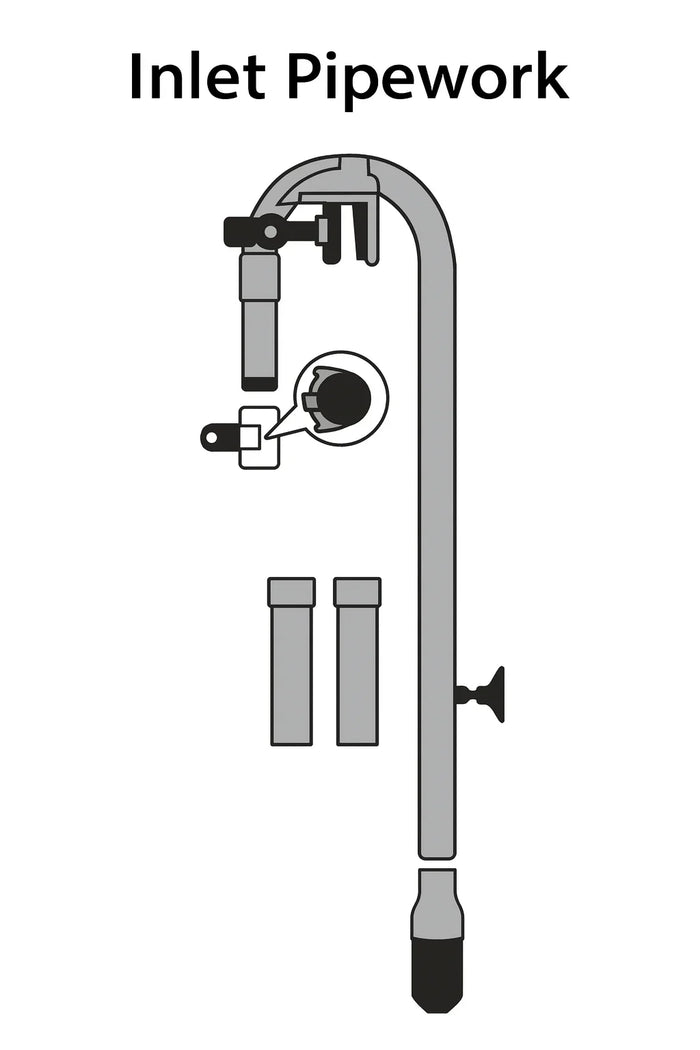 Replacement Inlet Pack for External Aquarium Fish Tank Filter - EF-250