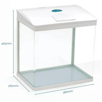 AllPondSolutions Small 29 Litre Nano Aquarium Fish Tank - 6 Colours