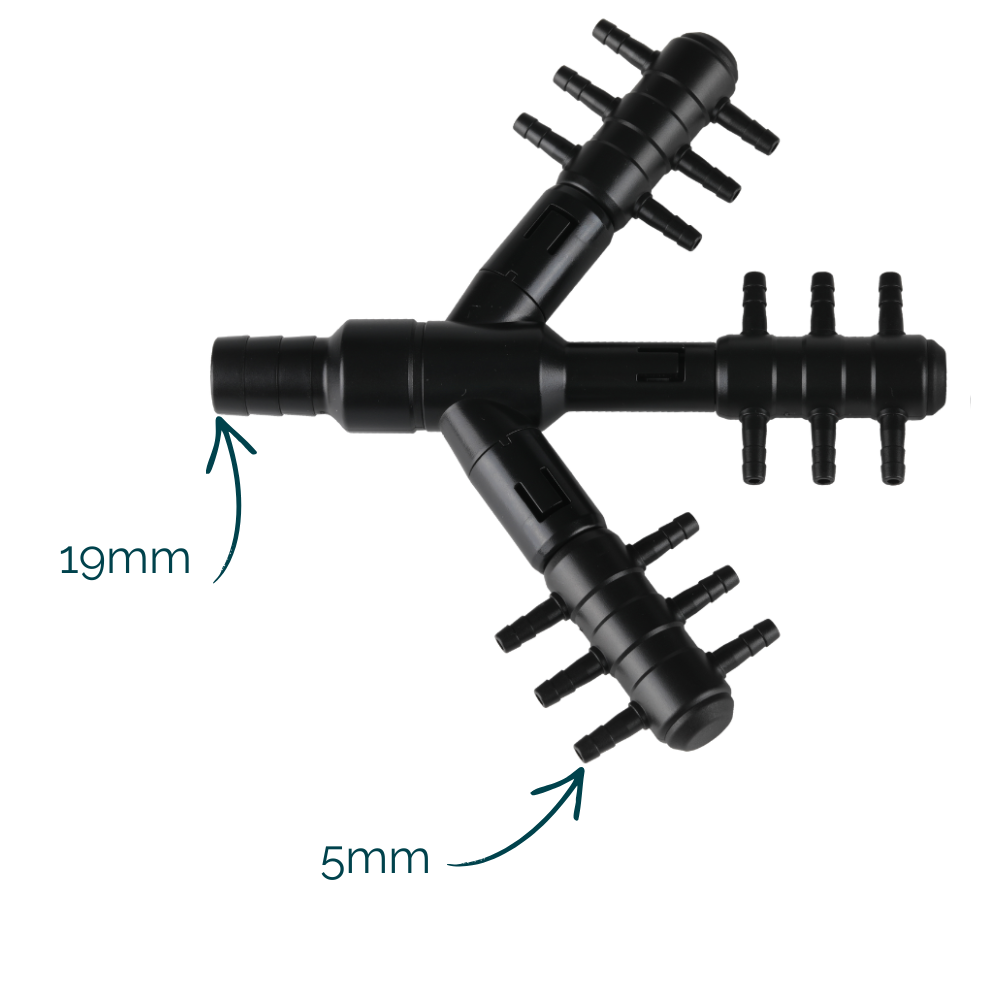 Air Control Valve Manifold – 18 Outlet Air Distributor