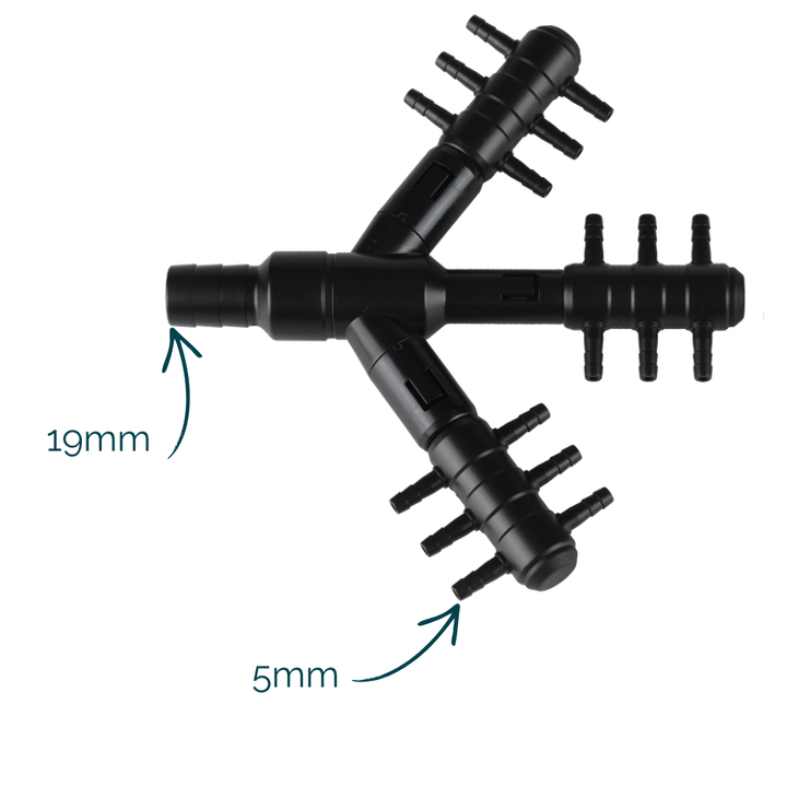 Air Control Valve Manifold – 18 Outlet Air Distributor