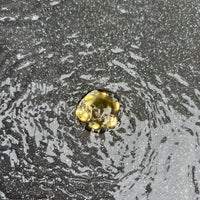 AllPondSolutions square plug-powered water feature, dark grey, with LED lights, 37x37x30cm