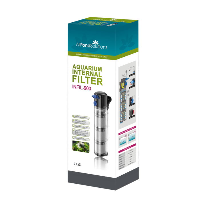 AllPondSolutions 900L/H Aquarium Internal Filter INFIL-900