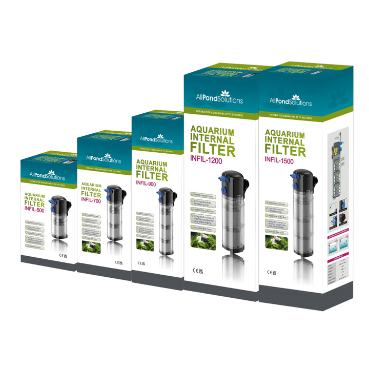 AllPondSolutions 500L/H Aquarium Internal Filter INFIL-500