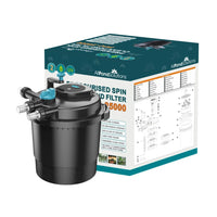AllPondSolutions PFC-25000 pressurised pond filter kit with UV steriliser and pump
