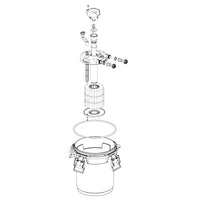AllPondSolutions PFC-3000 pressurised pond filter with 9W UV steriliser