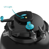 AllPondSolutions PFC-50000 pressurised koi pond filter with 55W UV steriliser