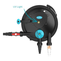 AllPondSolutions PFC-8000 pressurised pond filter kit with 11W UV and pump