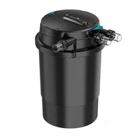 AllPondSolutions PRO-30000 auto-cleaning koi pond filter with timed 55W UV steriliser
