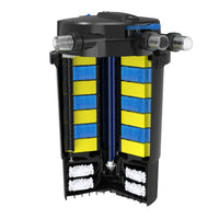AllPondSolutions PRO-30000 auto-cleaning koi pond filter with timed 55W UV steriliser