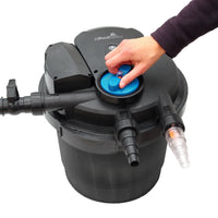 AllPondSolutions AUTO-PFC-30000 self-cleaning pressurised pond filter with 36W UV steriliser