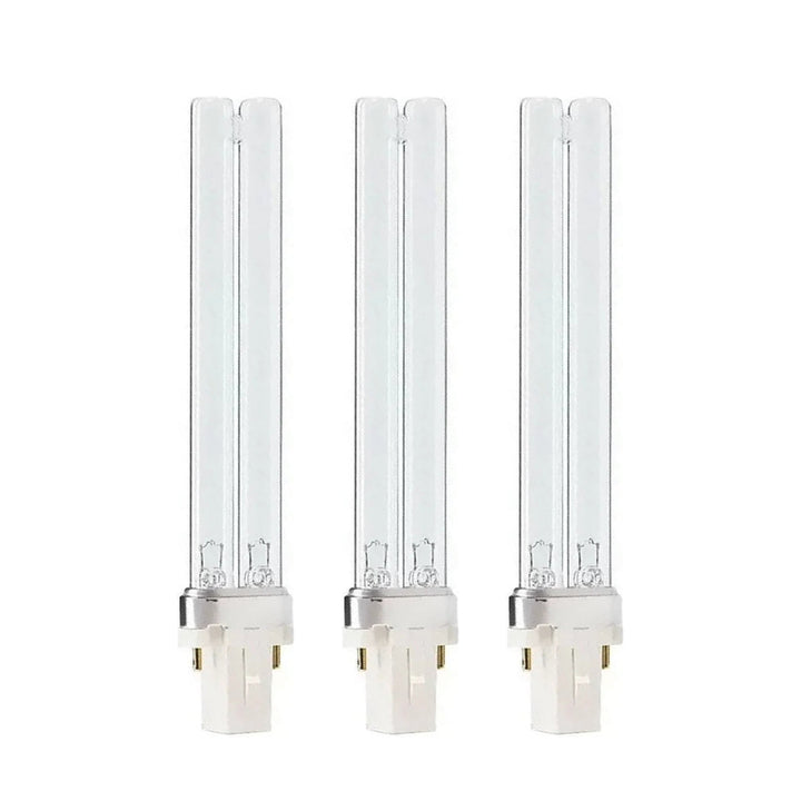 5w PLS UV Bulb Triple Pack - 3 x 2 Pin Lamps for Pond & Aquarium