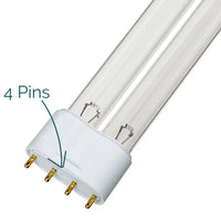 AllPondSolutions 18W PLL 4-pin UV replacement bulb for pond and aquarium sterilisers