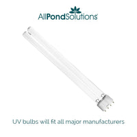 AllPondSolutions 18W PLL 4-pin UV replacement bulb for pond and aquarium sterilisers